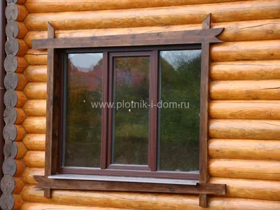 Как обналичивать окна в деревянном доме