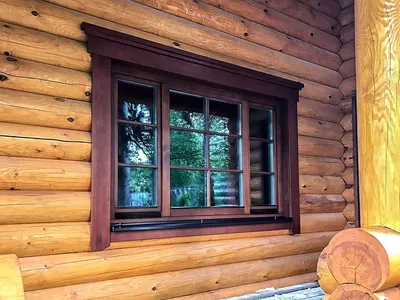 Технология установки пластиковых окон в деревянном доме