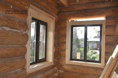 Откосы в деревянном доме для окон, дверей: как сделать, фото
