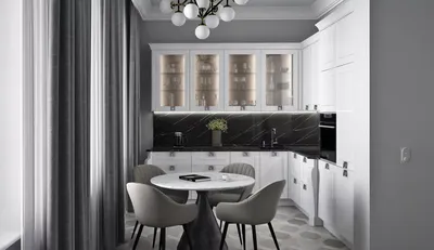 Темный низ светлый верх на кухне — лучшие идеи дизайна на фото реальных  интерьеров | SALON