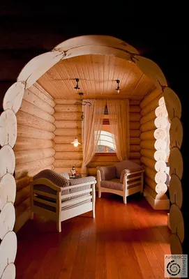 Дизайн спальни в деревянном доме - лучшие решения для интерьера на фото от  SALON