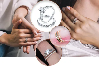 Обручальное кольцо на руке: фото для фотоальбома
