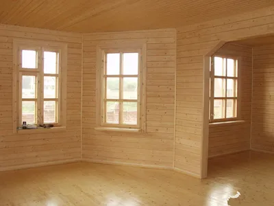 Внутрення отделка деревянного дома