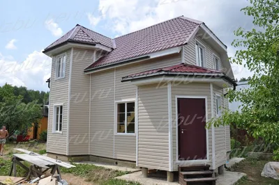 Обшивка деревянного дома сайдингом: как правильно отделать деревянный или  каркасный дом снаружи - Профессиональный монтаж сайдинга в Волгограде