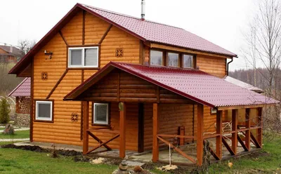 Заказать монтаж деревянной вагонки деревянного дома. - House Wood  Обслуговування дерев'яних будинків під ключ