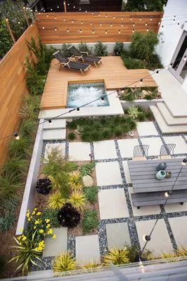 Дизайн двора в частном доме: создание уютного и функционального  пространства [96 фото]