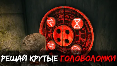 Очень страшный клоун в формате для визитной карточки