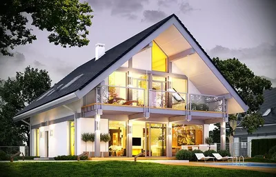 Одноэтажный дом с вальмовой крышей - Нувейба - Лесоресурс. Проект, цена,  фото и отзывы.