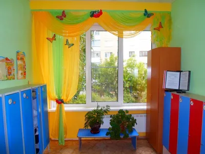 Приемные в детских садах - Детские сады, школы - Примеры интерьера -  Текстильная студия \"Вермонт\"