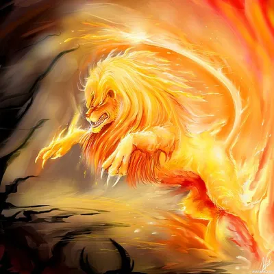 Картинка 900x900 | Лев из огня стоит на задних лапах | Огонь, Львы, Огненный  лев, фото | Лев картинки, Рисунки, Лев искусство