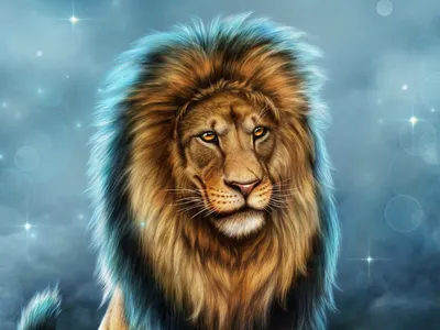 огненный лев. создан иллюстрация штока. иллюстрации насчитывающей пламя -  274321410