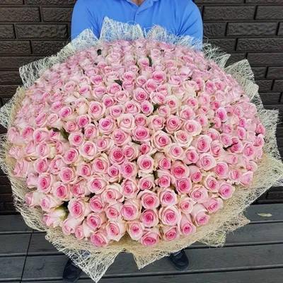 Огромный букет цветов - красивые фото