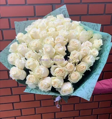Miryam Fleurs - Большой букет белых роз 💚💚💚 Заказывайте... | Facebook
