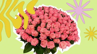 Купить Большой букет парфюмированных роз в Краснодаре