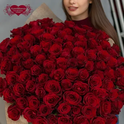 Купить охапку красных роз в Комсомольске-на-Амуре ❤ Azeriflores.ru —  Комсомольск-на-Амуре