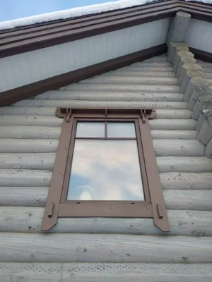 Окна для загородного дома фото фотографии