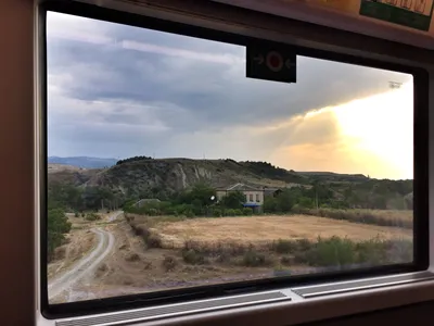Из окна поезда | Пикабу