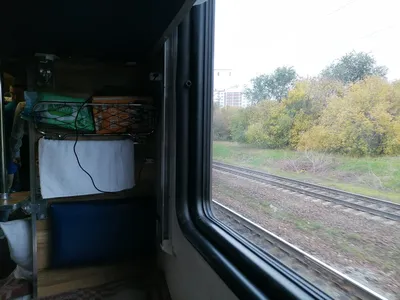 Из окна поезда | Пикабу