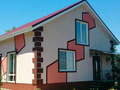 Покраска фасада дома или здания под ключ