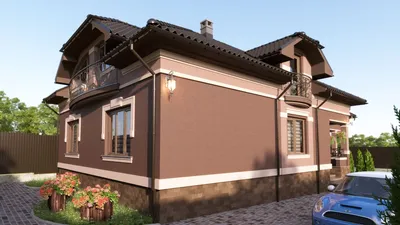 Дизайн и стили фасада загородного дома: примеры с фото