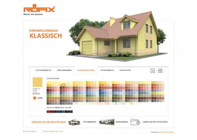 Оформление фасада дома оранжевого цвета в средиземноморском стиле