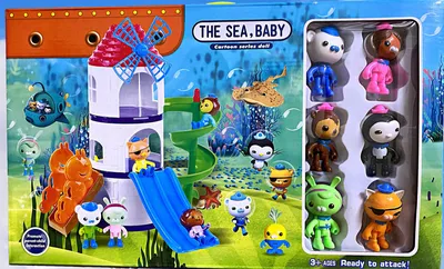 Фигурки ОКТОНАВТЫ (OCTONAUTS) 4 ШТ (ID#68671686), цена: 45 руб., купить на  Deal.by