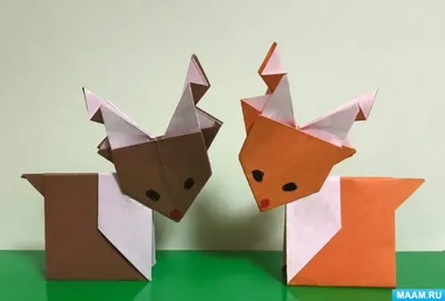 Мастер-класс по оригами «Оленёнок» для детей от 5 лет (20 фото).  Воспитателям детских садов, школьным учителям и педагогам - Маам.ру