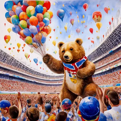 Олимпийский медведь картинки фотографии