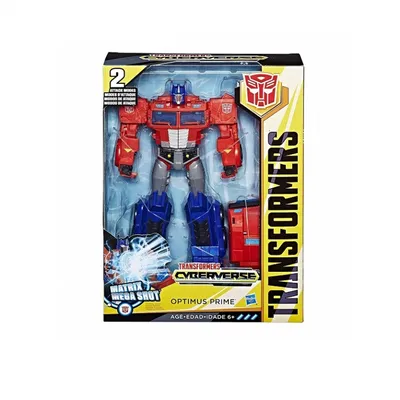 Купить трансформер Hasbro Transformers Оптимус Прайм с автоматической  трансформацией F27315X6, цены на Мегамаркет