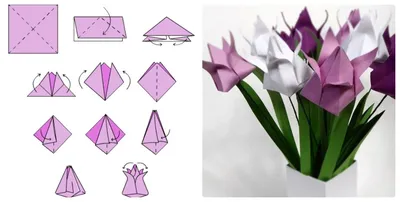 Как сделать оригами из бумаги: легкие пошаговые схемы сборки для детей и  начинающих без клея, мастер-класс с фото и подробным описанием