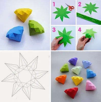 Схема оригами - крыса (оригами)