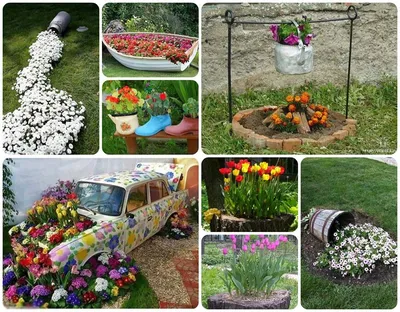 DIY garden beds: 43 interesting ideas for country design | My desired home  | Дизайн овощного огорода, Садовые поделки, Дизайн цветочного сада