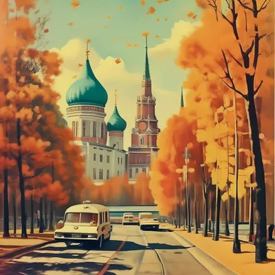 осень в москве | Осень, Москва