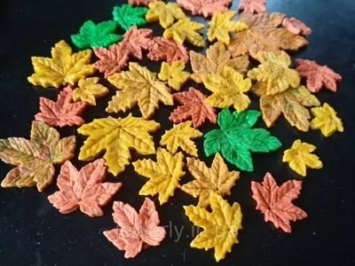 Осенние листья, падающие с облаками неба Стоковое Фото - изображение  насчитывающей цветасто, завод: 189234334