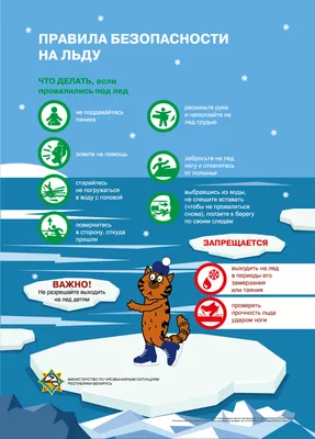 Осторожно, тонкий лед! Правила поведения и спасения на льду | Официальный  сайт Администрации посёлка Понтонный