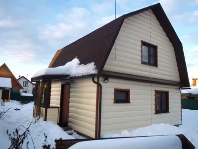 Отделка деревянного дома сайдингом, цены на монтаж сайдинга в Новосибирске  - Екатерем