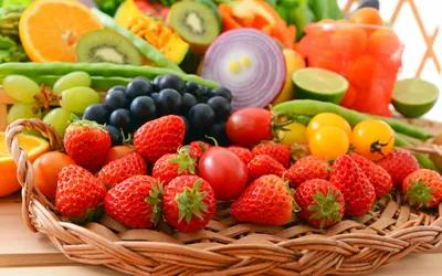 3D фотообои \"Овощи, фрукты, ягоды\" (ID#635156168), цена: 345 ₴, купить на  Prom.ua
