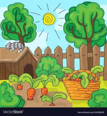 Дидактическая игра для детей второй младшей группы «Посади овощи на грядку»  (5 фото). Воспитателям детских садов, школьным учителям и педагогам -  Маам.ру