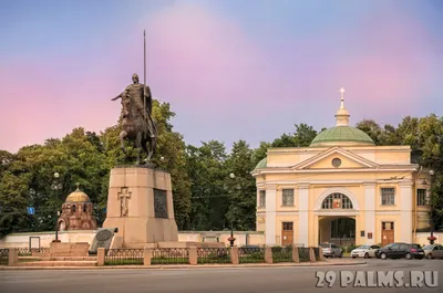 Путин открыл памятник Александру Невскому в Псковской области - Газета.Ru