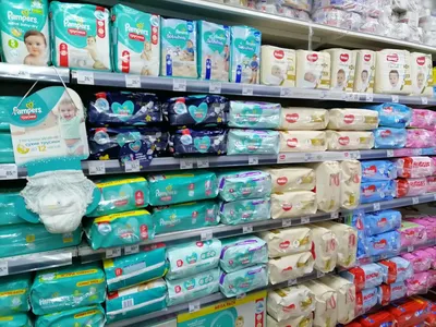 Подгузники для малышей, памперсы Pampi, детские подгузники - купить с  доставкой по выгодным ценам в интернет-магазине OZON (916779843)