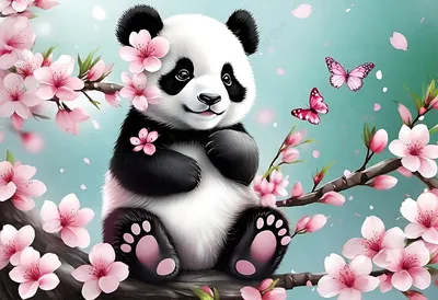 Giant Panda - Signed Fine Art Print - inkart