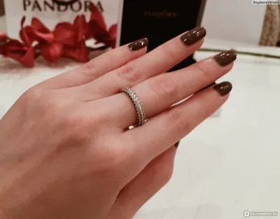 Красивое фото Пандора кольца на руке (PNG)