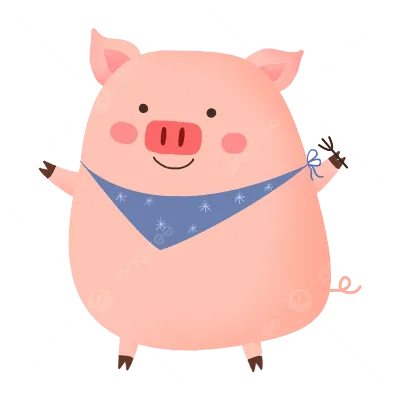 Папа Свин PNG , свинья, Материал свиньи, Фотографии свиней PNG рисунок для  бесплатной загрузки