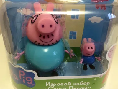 Обзор от покупателя на Игровой набор Toy Options (Far East) Limited Peppa  Pig 20837 Семья Пеппы (папа Свин и Джордж) — интернет-магазин ОНЛАЙН  ТРЕЙД.РУ