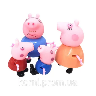 Мягкая игрушка Peppa Pig - Папа Свин