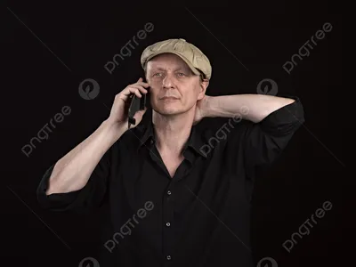 Premium Photo | Businessman reading message on phone, standing over white  background.