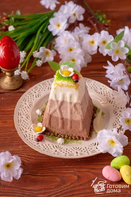 Пасха творожная \"Три шоколада\" без яиц - пошаговый рецепт с фото на Готовим  дома