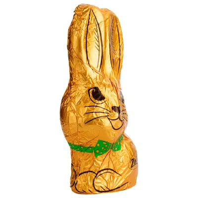 Шоколадная фигурка «Пасхальный кролик в яйце» из молочного шоколада 5х8 см  - Цена в Москве