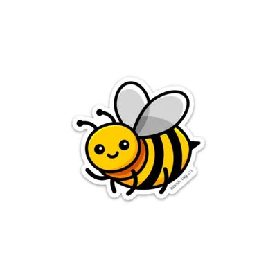 Honey Bee Clip Art - Пчела Для Детей - Free Transparent PNG Download -  PNGkey