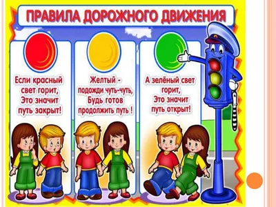 Правила дорожного движения для детей и школьников • Дорога.дети